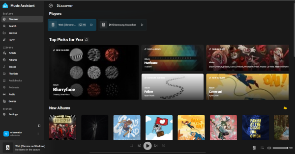 Music Assistant asustor NAS App